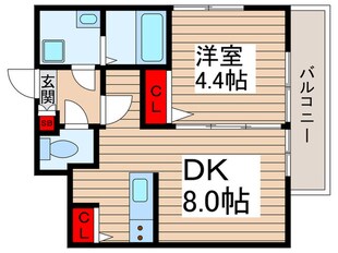 ＶＥＲＤＥ北松戸の物件間取画像